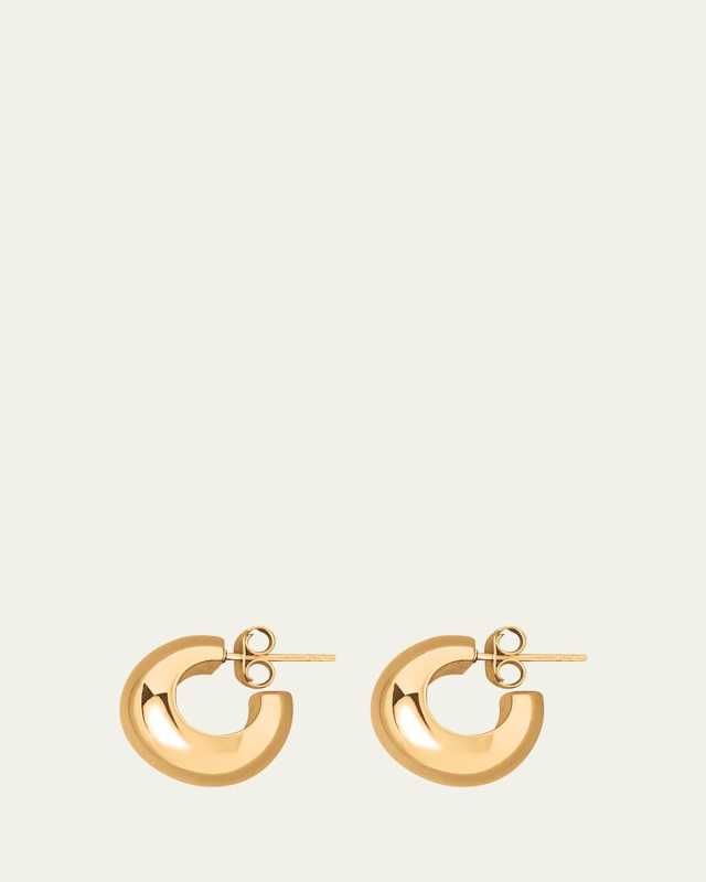 The Simone Huggie Hoop Earrings